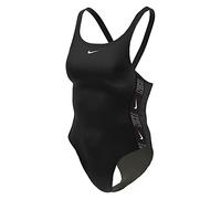 Costume da bagno intero Nike Swim Fusion Logo Tape Noir M
