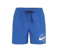 Nike Swim Pantaloncini da surf 'Lap 5' blu / bianco Uomo Nike Swim S blu / bianco