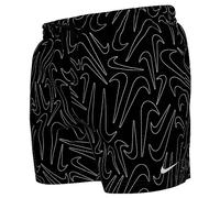 NIKE Swim Breaker Tossed SWOOS 5" Volley Short Black