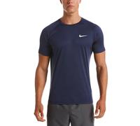 Nike Swim Hydroguard Essential Short Sleeve Rash Guard Blu S Uomo