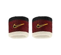Asciugamano da tennis Nike Swoosh Classic Wristband 2P - cream/burgundy/black - Multicolore
