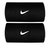 Nike Polsini Swoosh Classic Doublewide – 2 pezzi, tergisudore, taglia unica – Nero