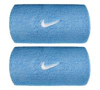 Nike Swoosh Classic Doublewide 2Pk Wristband Polsiere ks Azzurro