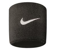 Nike Swoosh, Coppia di Polsini Unisex, Nero (Black/White), Taglia unica (uomo)