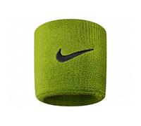 Nike Swoosh, Coppia di Polsini Unisex, Verde (Atomic Green/Black), Taglia unica (uomo)