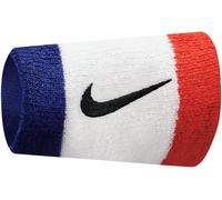 Cinturino in spugna paio nike swoosh double wide blu bianco rosso