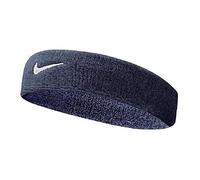 Nike Swoosh Headband Blu-Bianco TU
