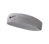 Nike Swoosh, Fascia Per Capelli Donna, Grey Heather/Black, Taglia unica