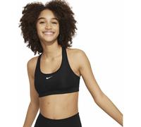 Nike Swoosh Jr - reggiseno sportivo sostegno medio - ragazza L Black junior Dri-Fit