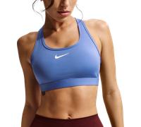 Nike Swoosh Medium Support Sports Bra Top e Reggiseni M Azzurro