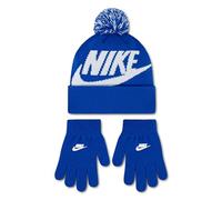 Nike Kids NAN Swoosh Pom Beanie GLV Set