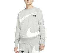 Nike Swoosh Sbb Felpa Dk Grey Heather/White L