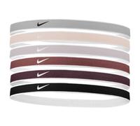 Nike Swoosh Sport Headbands Tipped 6PK Fasce Elastici Capelli Tennis Running Wol