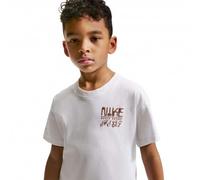 Nike Swoosh T-Shirt Palestra Logo Bianco Bambino L