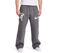 Nike Swoosh Uomo - Pantaloni Grigio - Taglia L - Pile di cotone Grey L