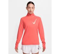 Nike Swoosh W - Maglia Running - Donna - Rosa M