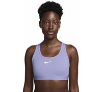 Nike Swoosh W - reggiseno sportivo medio sostegno - donna L Purple woman Dri-Fit