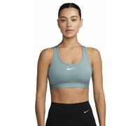 Nike Swoosh W - reggiseno sportivo medio sostegno - donna M Light Green woman Dri-Fit