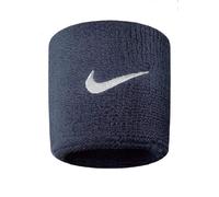 Nike Swoosh Wristbands 416 Obsidian/White - -
