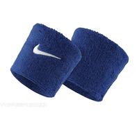 Nike Polsini Swoosh N.NN.04.402.OS Unisex Blu Royal/Bianco Taglia unica 2 unità