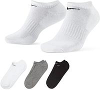 Calze Nike Everyday Cushioned Training No-Show Socks (3 Pairs) sx7673-964 Taglie XL