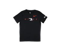 NIKE T-shirt Bambino B NSW TEE JDI SWOOSH 9Q0411 (nero, 8-10 anni)