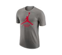 Nike T-Shirt Basket Nba Chicago Jordan Grigio Rosso Uomo L