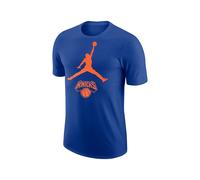 Nike T-Shirt Basket Nba Knicks Jordan Blu Rosso Uomo L