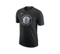 Nike T-Shirt Basket Nba Nets Logo1 Nero Bianco Uomo L