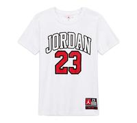 Jordan Maglietta grigio / rosso / nero / bianco, Taglia 147-158