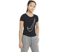 Nike T-Shirt Big Swoosh Nero Ragazza XS