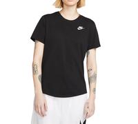 Nike SW Club T-Shirt, Nero, XS Donna