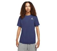Nike T-Shirt da Uomo a Maniche Corte con Logo Jumpman 90J, Marino Notte / (Bianco), S