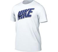 Nike T-Shirt da Uomo Logo Bianca Taglia XL cod DN5252-100
