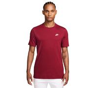 NIKE T-shirt da uomo Nike Sportswear Club rosso scuro | M