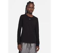 Nike T-Shirt Donna Sportswear Essentials a Maniche Lunghe - 010 (Nero)