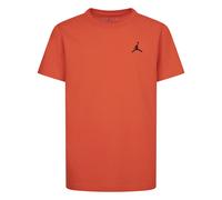 Nike T-Shirt Jordan Jumpman Air Embroided Arancio da Bambino 13 Anni Arancione