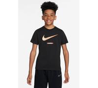 Nike T-Shirt Junior Sportswear Swoosh - 010 (Nero/Multi)