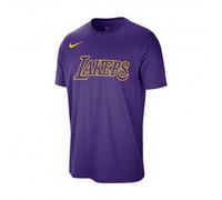 Nike T-Shirt Nba Basket Lakers Viola Giallo Uomo L
