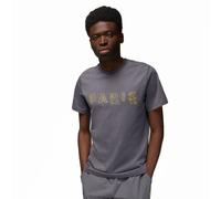 Nike T-Shirt Psg Jordan Logo Grigio Uomo L