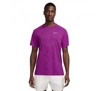 Nike T-Shirt Running Stride Purple Argento Uomo XL