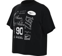 Nike T-Shirt Sportswear per Bambini (Ragazza)., Black, HM6306-010, S