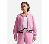 Nike Tape Pro Rise Jr - Felpa - Rosa 8-10ANNI