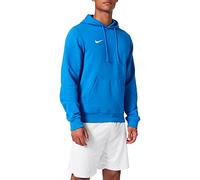 Nike Team Club Hoody, Felpa Uomo, Royal Blue/Royal Blue/Bianco, XL