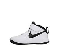 Nike Team Hustle D 9 (PS), Scarpe da Basket, Bianco (White/Black/Volt 000), Numeric_28 EU