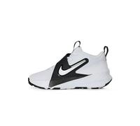 Nike Team Hustle D Basketballschuh für Jüngere Kinder, Scarpe da Basket, Bianco Bianco e Nero, 31 EU