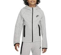 Nike Tech Fleece Fullzip Giacca per bambini Dk Grey Heather/Black/Black 122/128