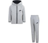 NIKE TECH FLEECE HOODED FULL ZIP 86L050 042 - GRIGIO / 3-4A