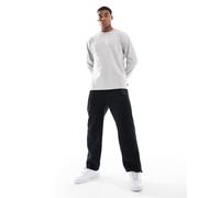 Nike - Tech Fleece Joggers in pile neri con apertura sull'orlo-Nero XS