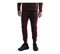 Nike Tech HV0959-619 - Pantaloni da Jogging in Pile da Uomo, Colore: Rosso/Burgundy Crush/Nero, Taglia XS